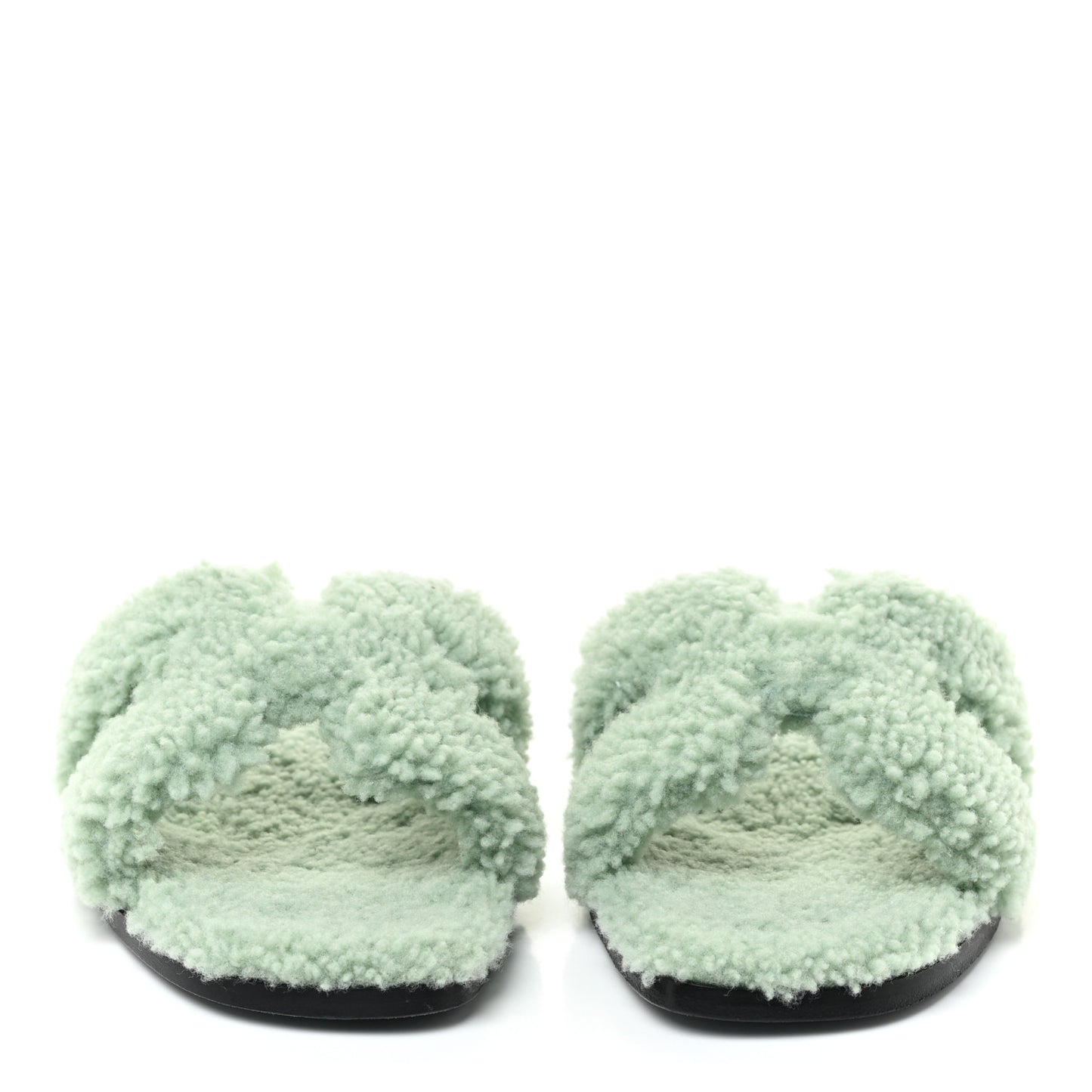 Woolskin Oran Sandals 38.5 Vert D’Eau