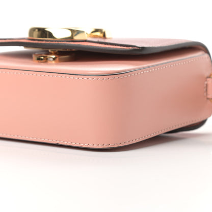 Chloe Shiny Calfskin Goatskin Mini C Double Carry Fallow Pink 10 of 12