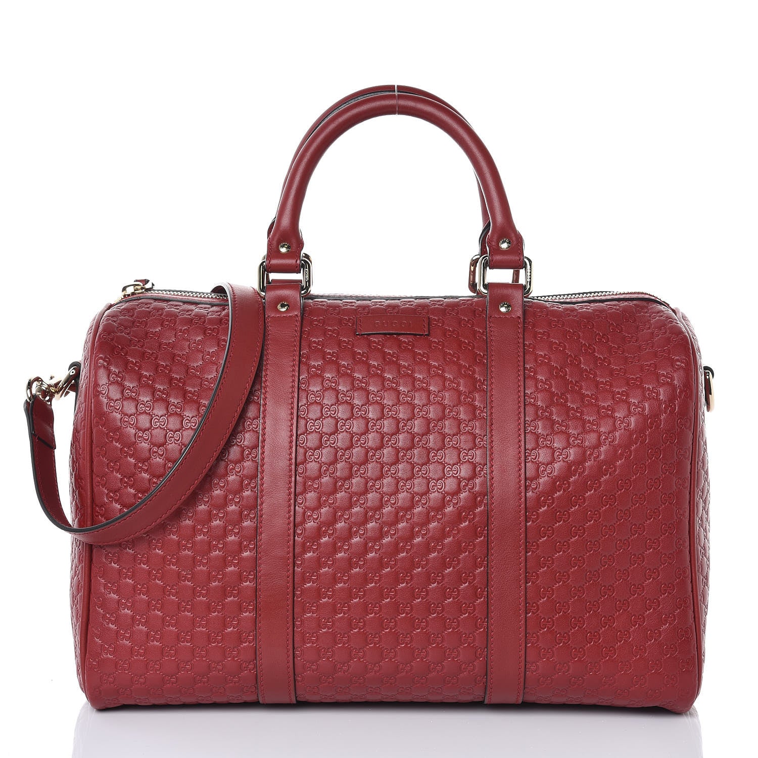 Gucci Microguccissima Medium Joy Boston Red 1 of 7