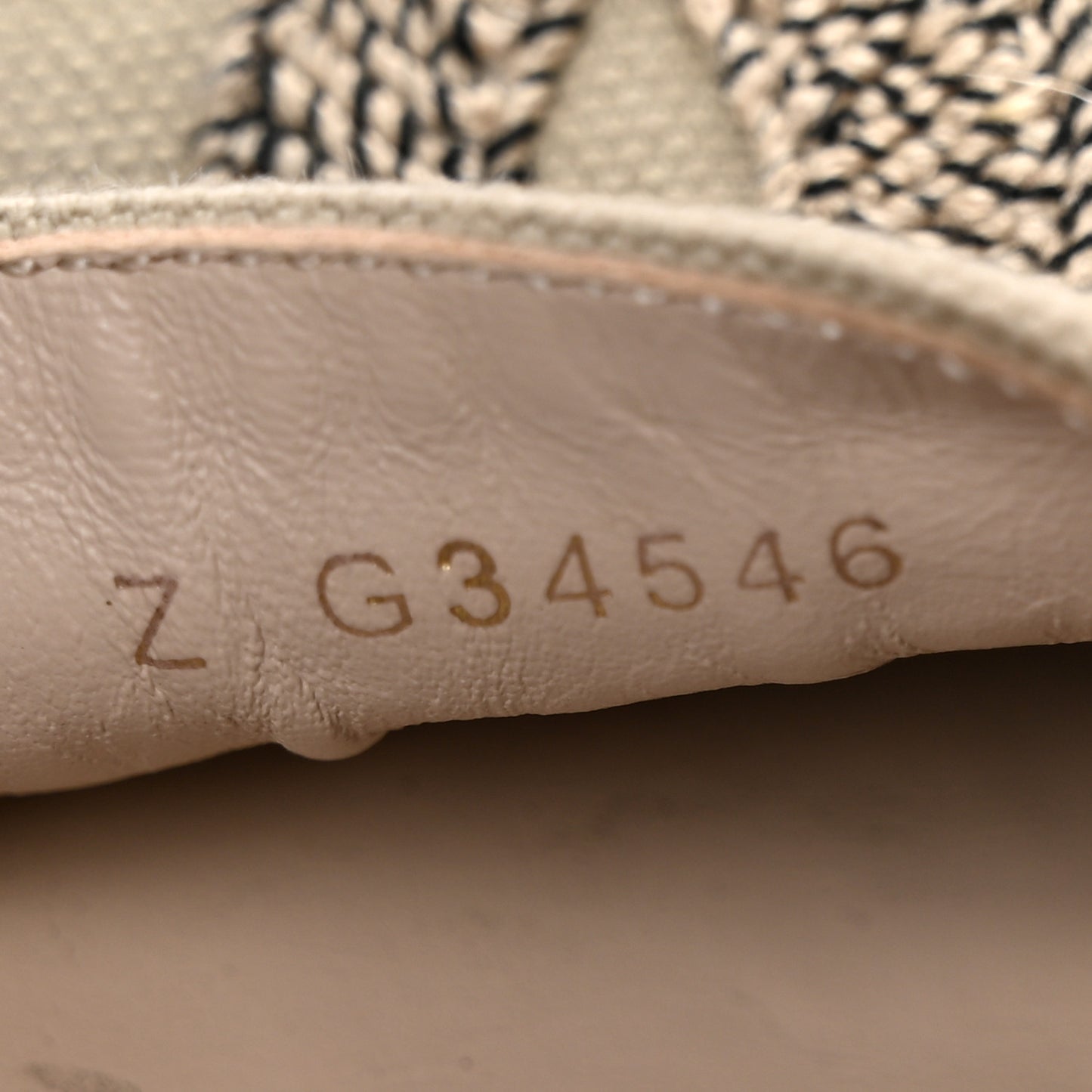 Canvas Grosgrain CC Espadrilles 40 Light Green Black