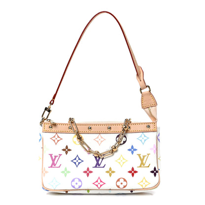 Louis Vuitton LV X TM Monogram Multicolor Pochette Accessories White 1 of 10