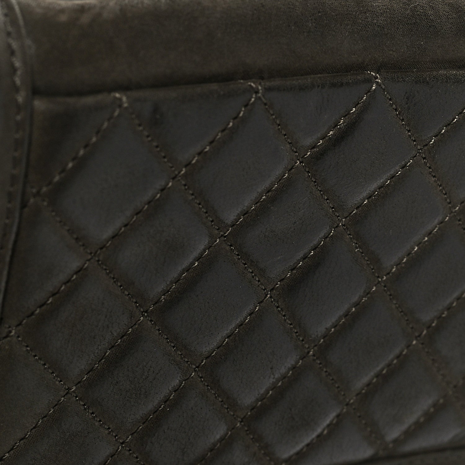 Chanel Iridescent Calfskin Marble Plexiglass Boy Brick Flap Dark Khaki 12 of 12