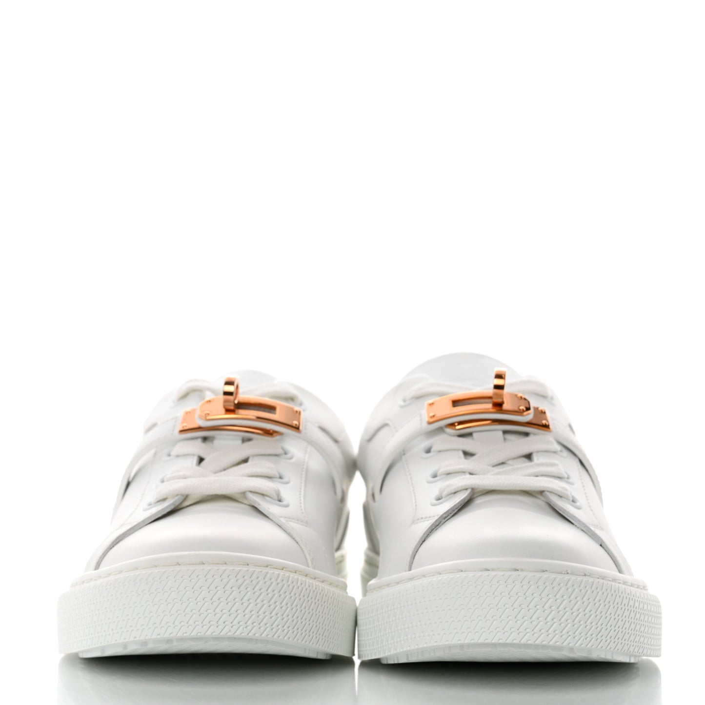 Calfskin Day Sneakers 36 White