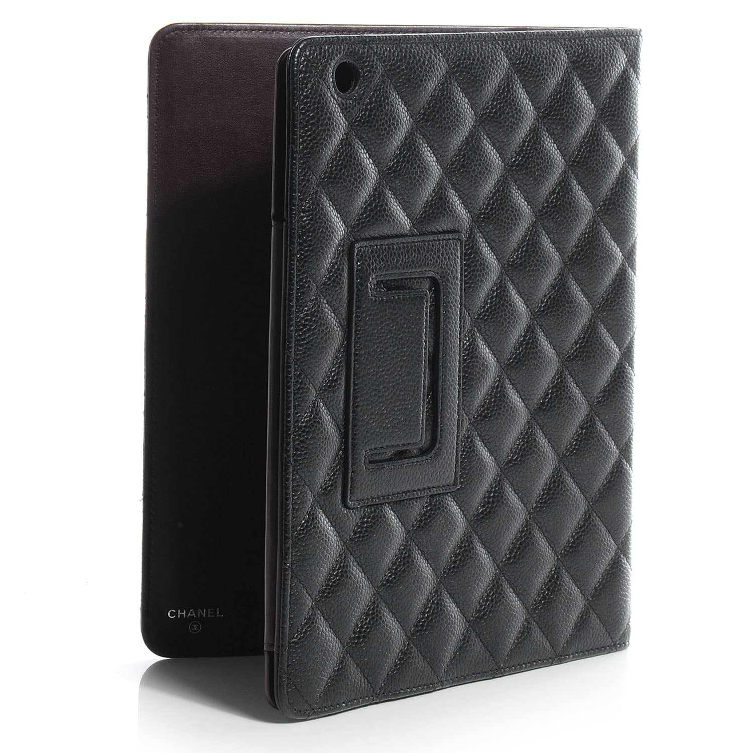 Chanel Caviar iPad Case Black 58667 – FASHIONPHILE