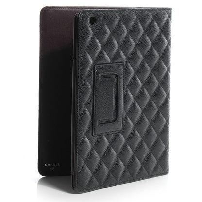 Chanel Caviar iPad Case Black 3 of 9