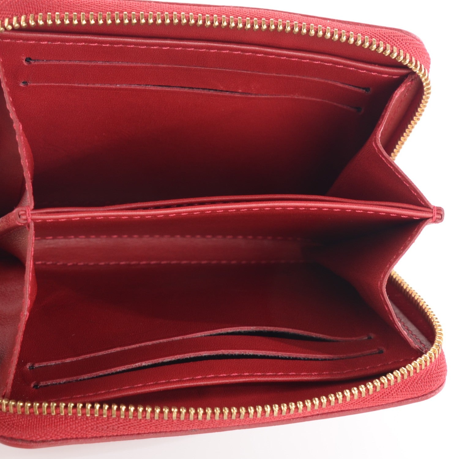 Louis Vuitton Vernis Zippy Coin Purse Pomme D'Amour 7 of 7