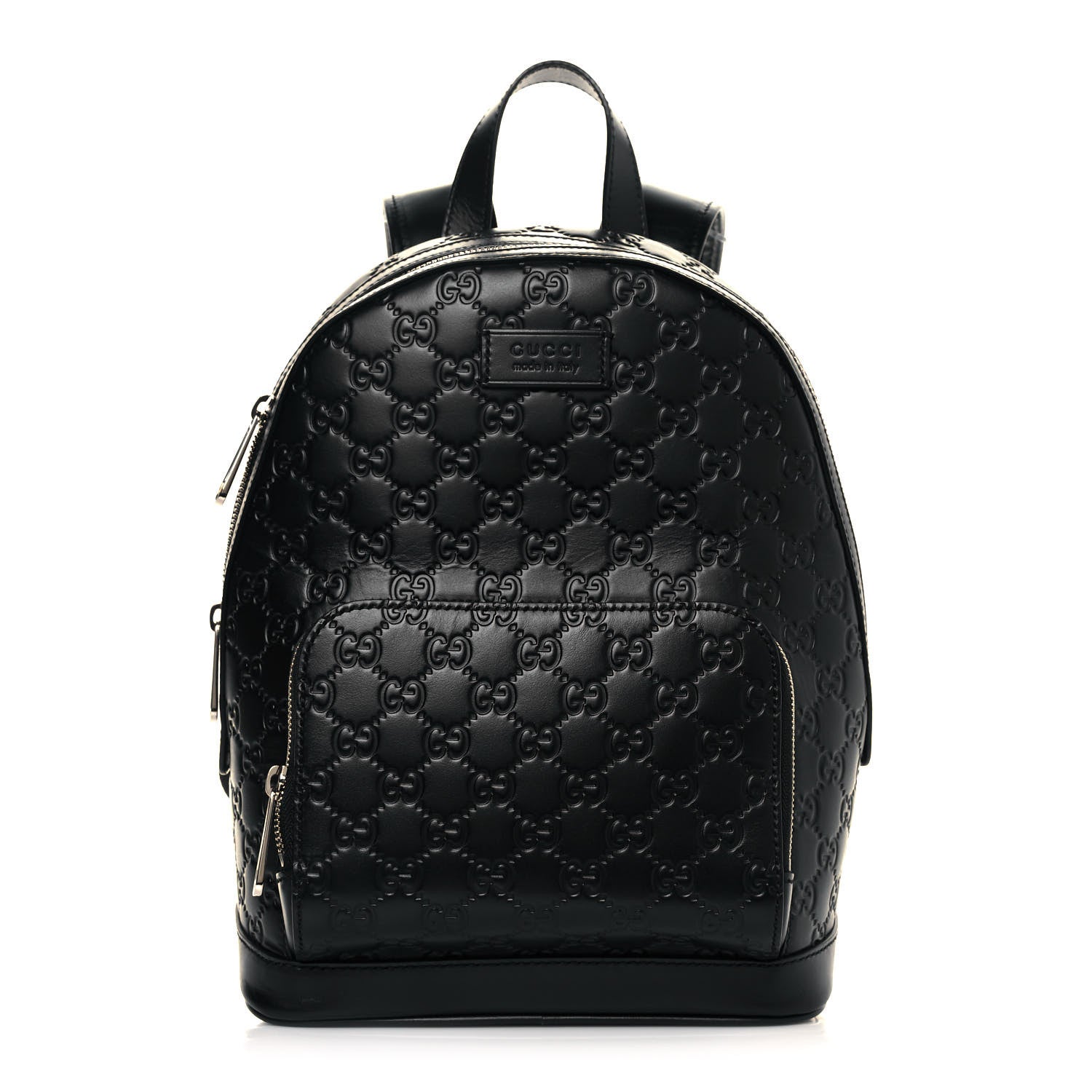 Gucci Guccissima Signature Small Day Backpack Black 1 of 10