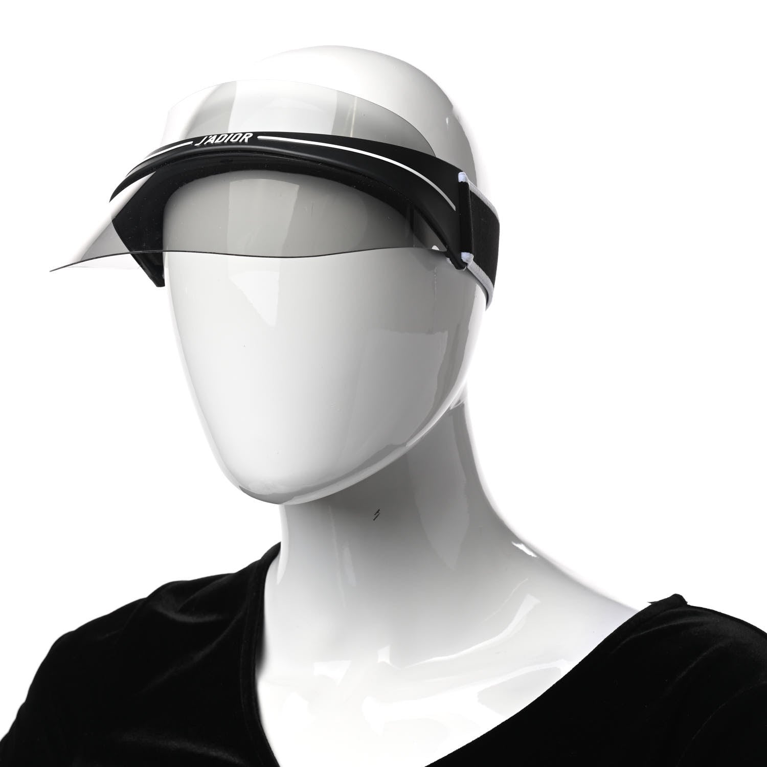 Christian Dior Mirrored DiorClub1 Sun Visor 2 of 9