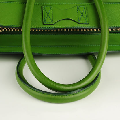 Celine Smooth Calfskin Mini Luggage Green 9 of 11