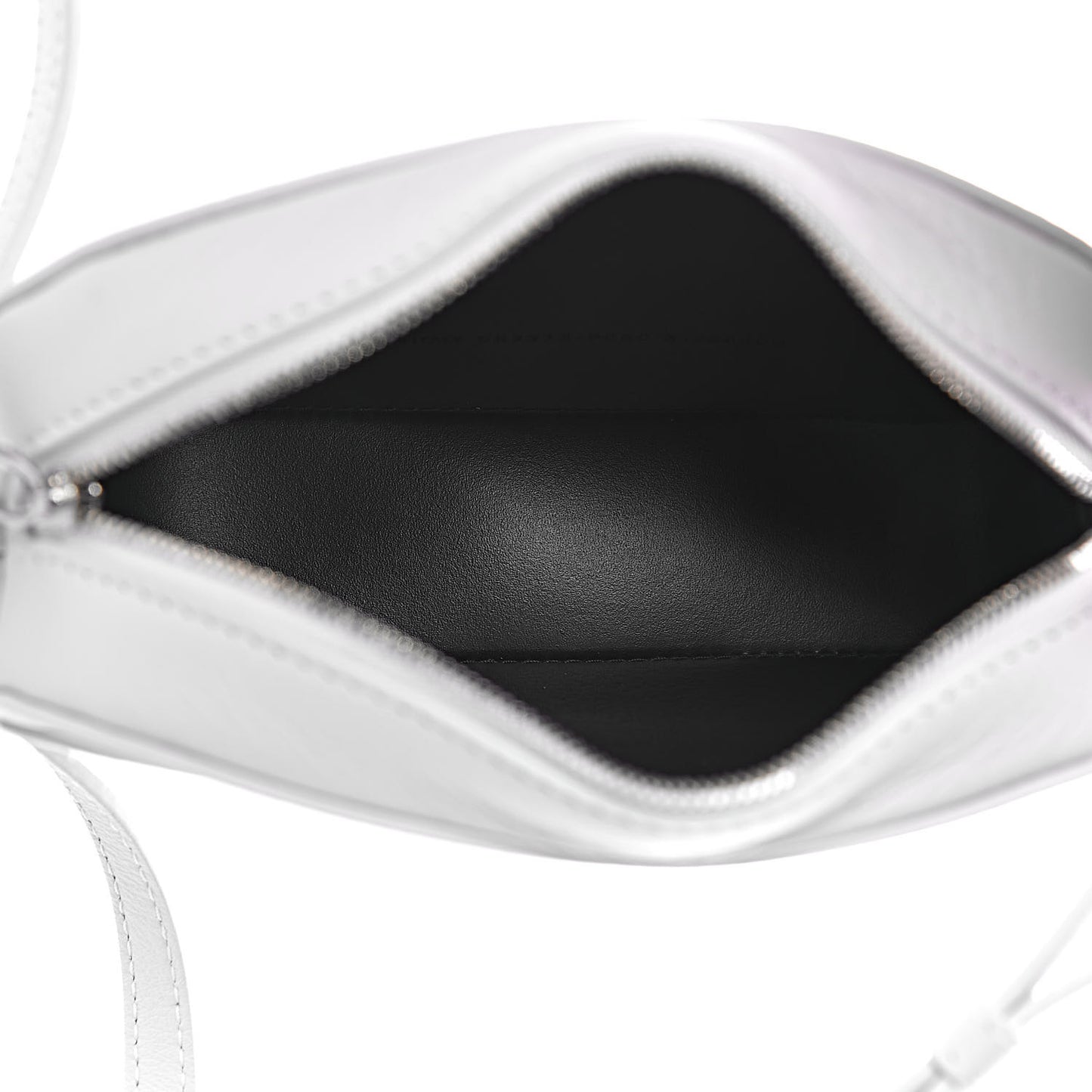 Calfskin Kittens Logo XS Everyday Camera Bag White