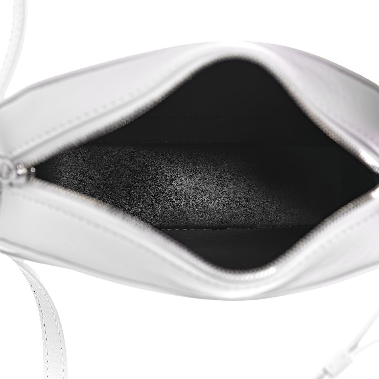 Balenciaga Calfskin Kittens Logo XS Everyday Camera Bag White 5 of 10