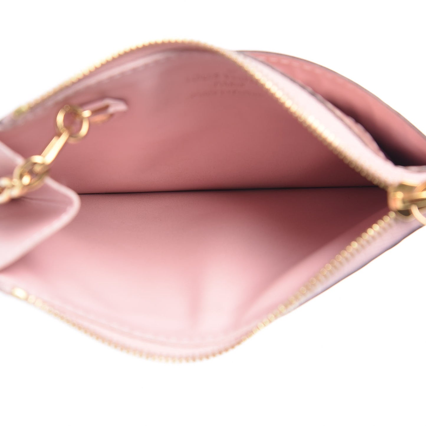 Vernis Key Pouch Rose Ballerine