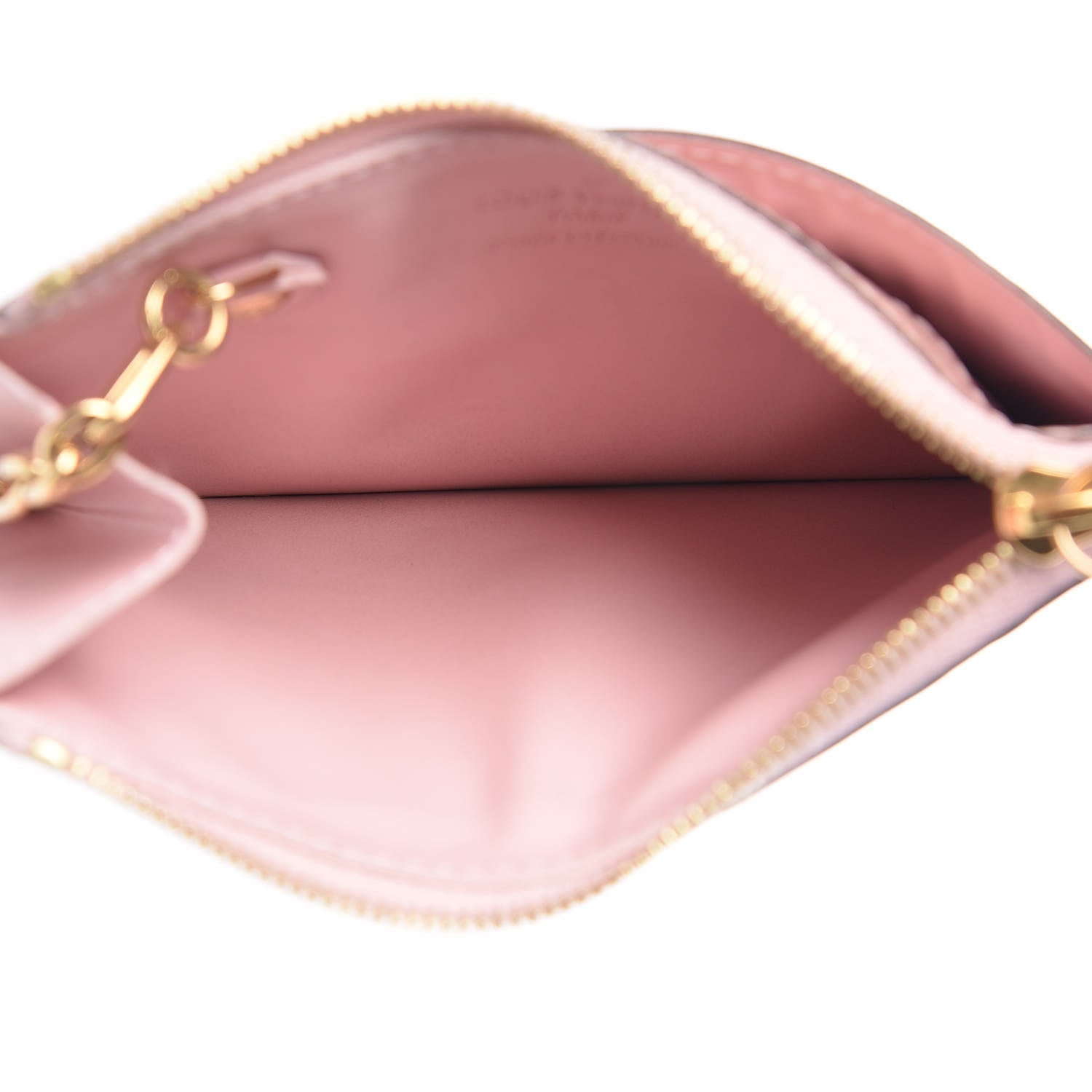 Louis Vuitton Vernis Key Pouch Rose Ballerine 5 of 10