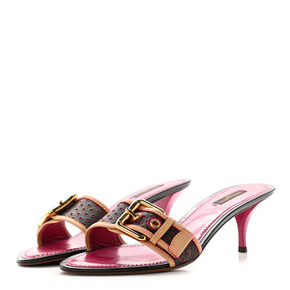Louis Vuitton Monogram Open Toe Mule 39 Fuschia 3 of 11