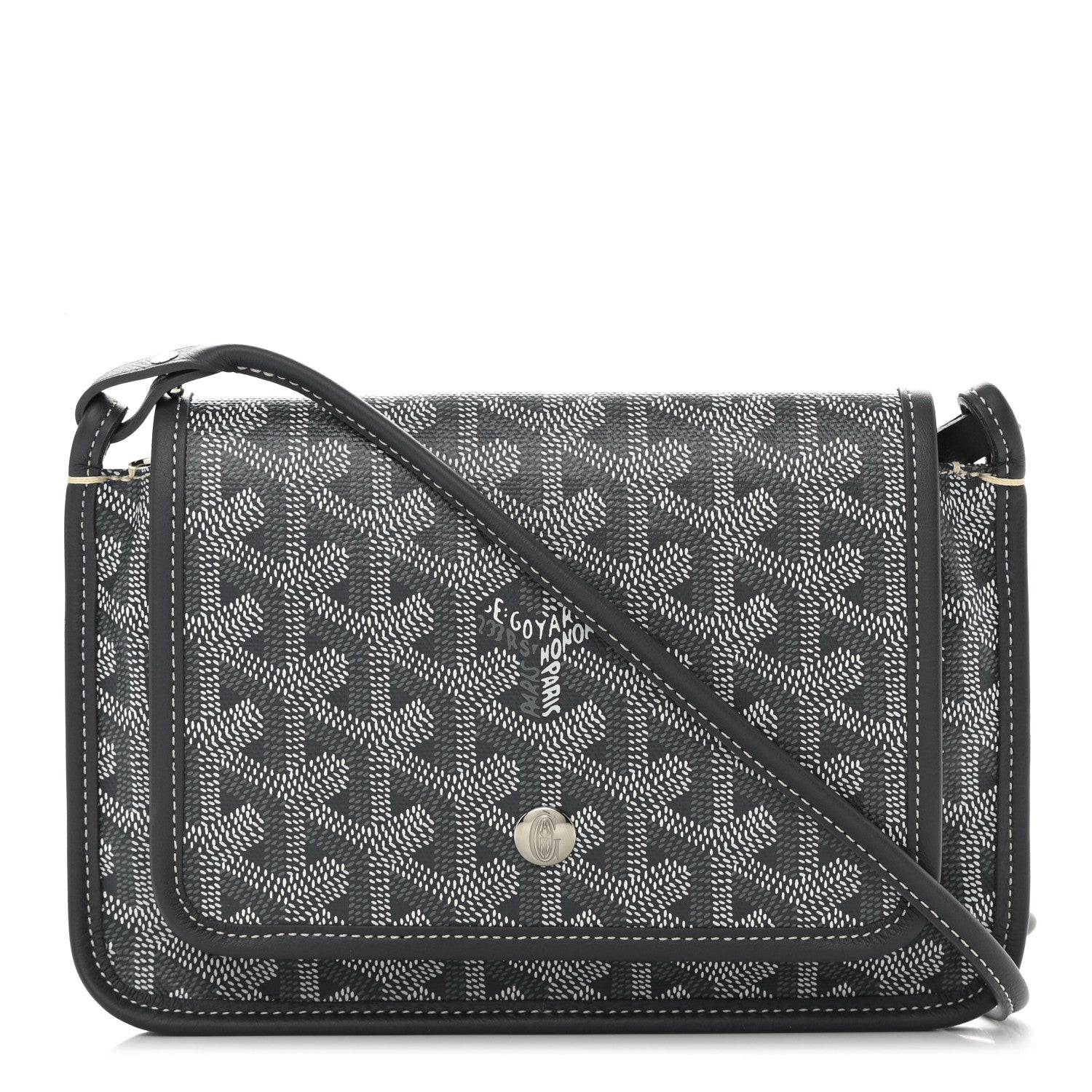 Goyard Goyardine Plumet Wallet Clutch Grey 1 of 10