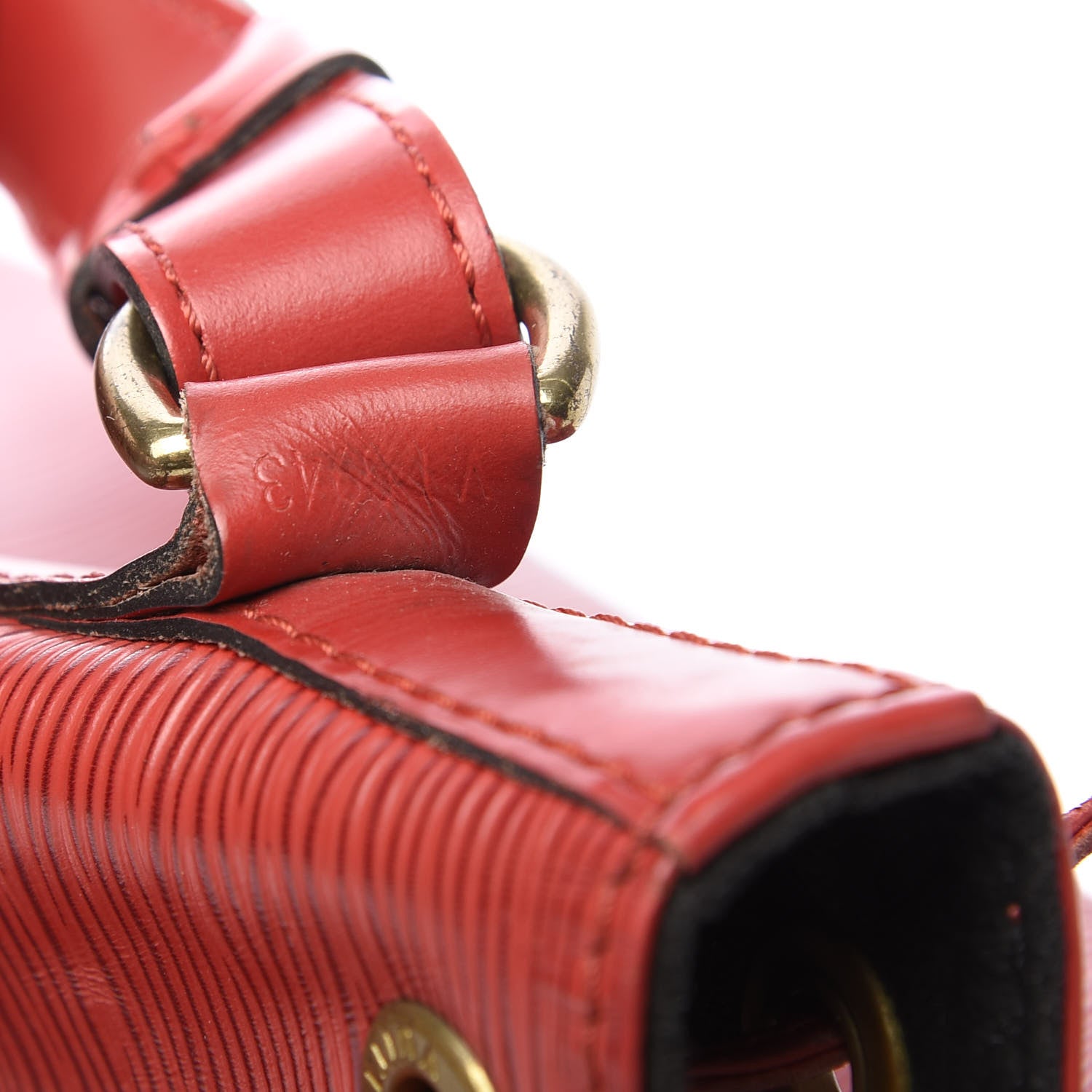 Louis Vuitton Epi Noe Castillan Red 7 of 15