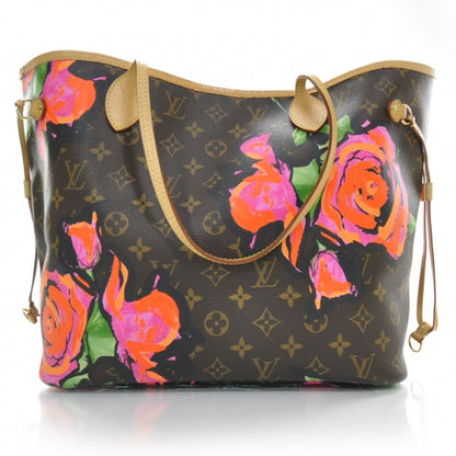 Louis Vuitton Monogram Roses Neverfull MM 1 of 9