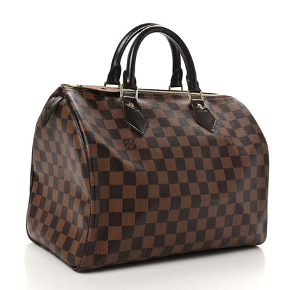 Louis Vuitton Damier Ebene Speedy 30 3 of 10