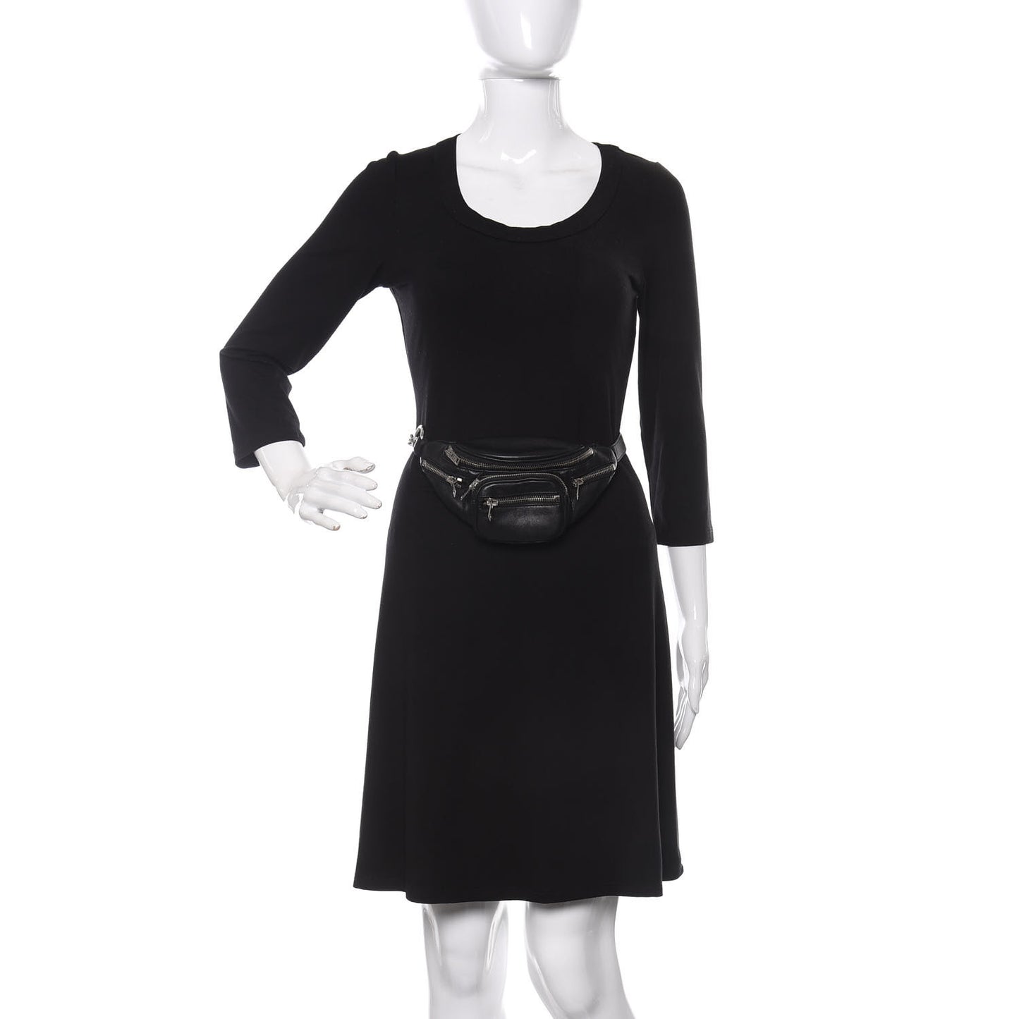 Lambskin Attica Belt Bag Black