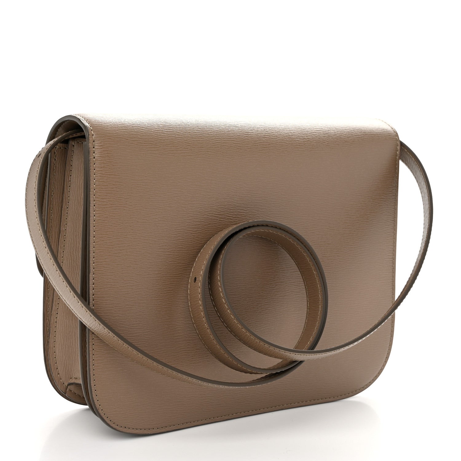 Celine Liege Calfskin Medium Classic Box Flap Bag Taupe 3 of 11