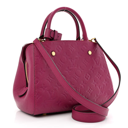 Louis Vuitton Empreinte Montaigne BB Grape 3 of 10