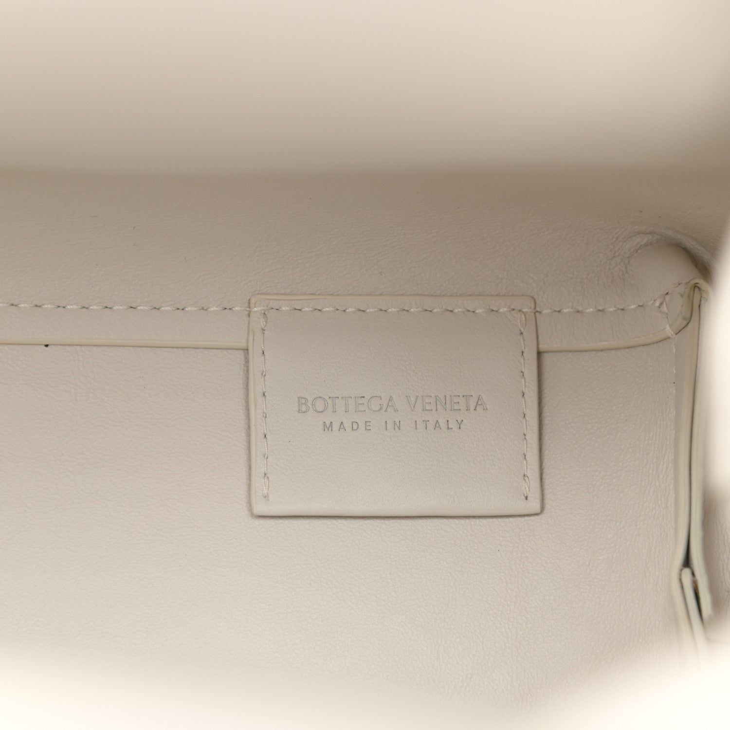 Bottega Veneta Calfskin Large The Point Triangle Bag Chalk 6 of 7
