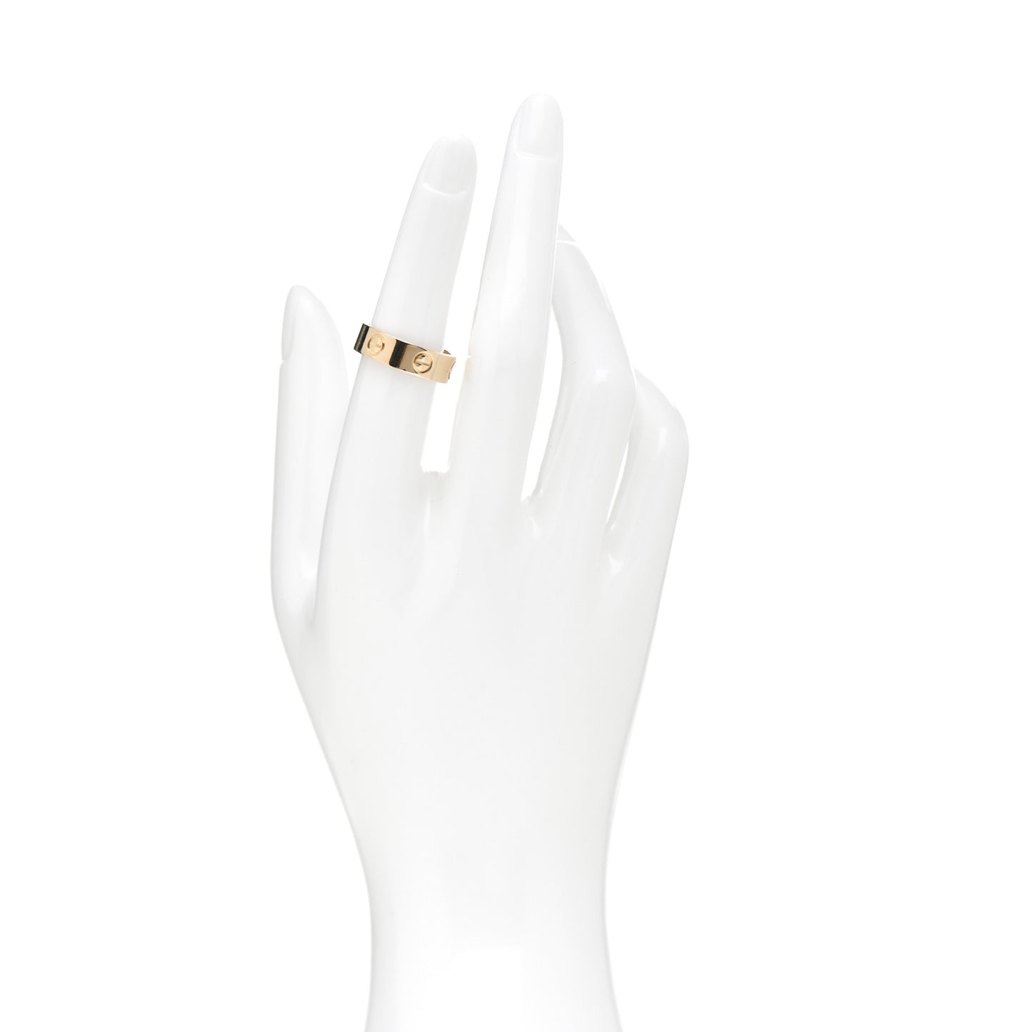 18K Yellow Gold 5.5mm LOVE Ring 52 6