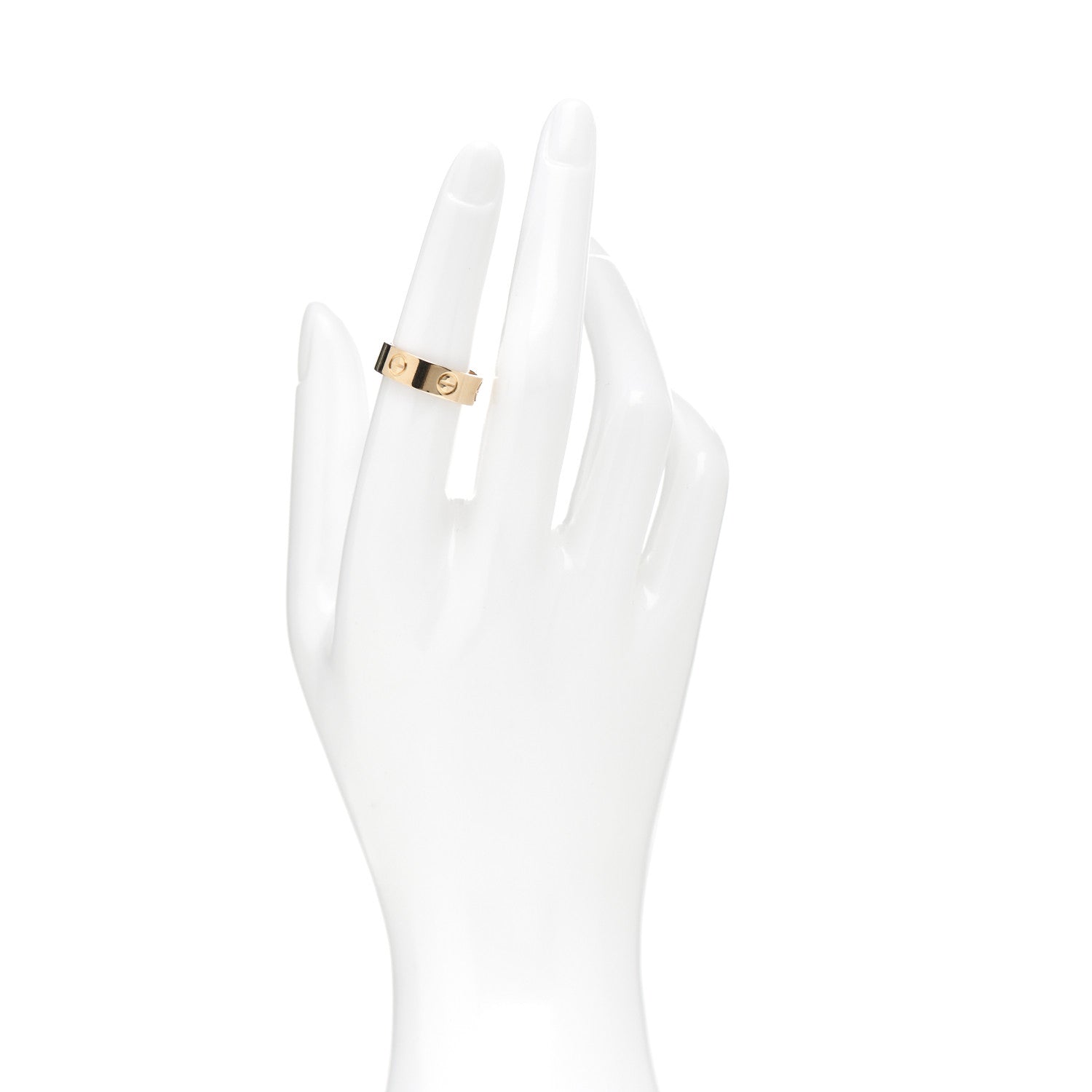 Cartier 18K Yellow Gold 5.5mm LOVE Ring 52 6 2 of 5