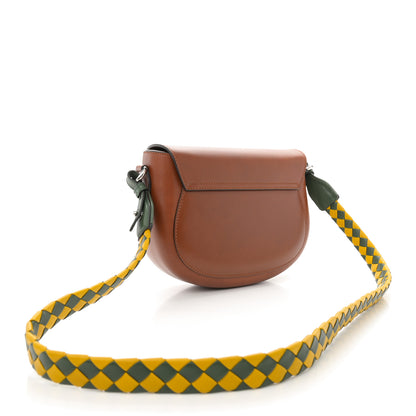 Gucci Calfskin Small Logo Shoulder Bag Brown 3 of 16