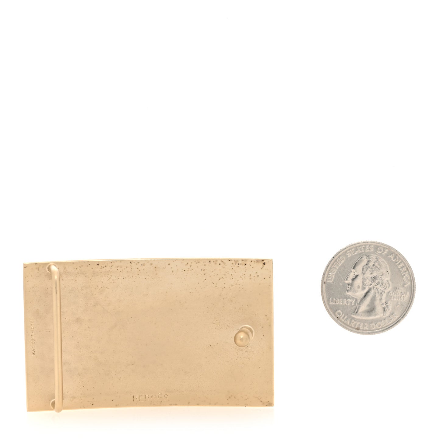 Collier de Chien 32mm Belt Buckle Gold