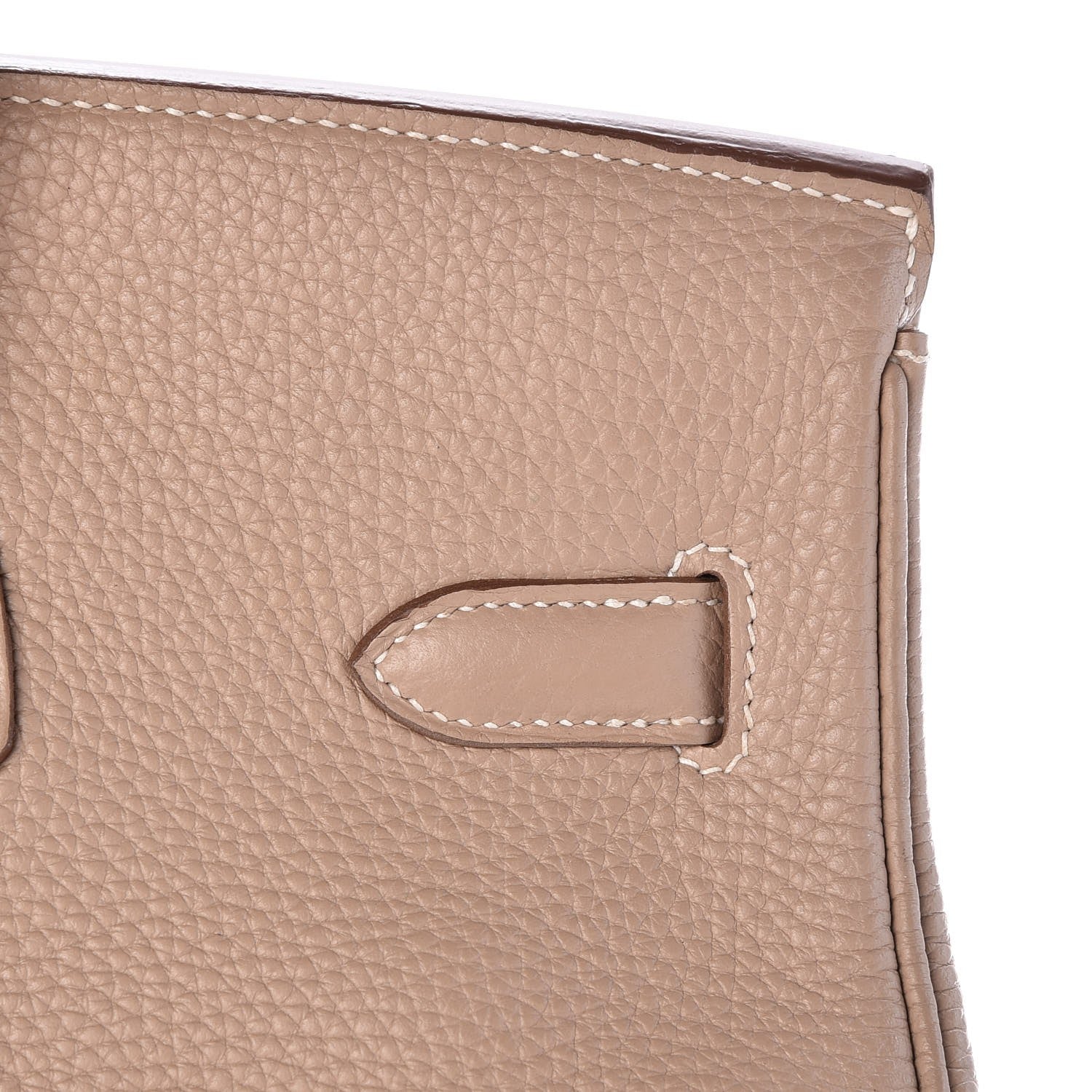 Hermes Taurillon Clemence Birkin 35 Argile 32 of 33
