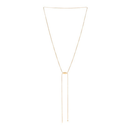 David Yurman 18K Yellow Gold 1.7mm Box Chain Slider Necklace 36" 3 of 5