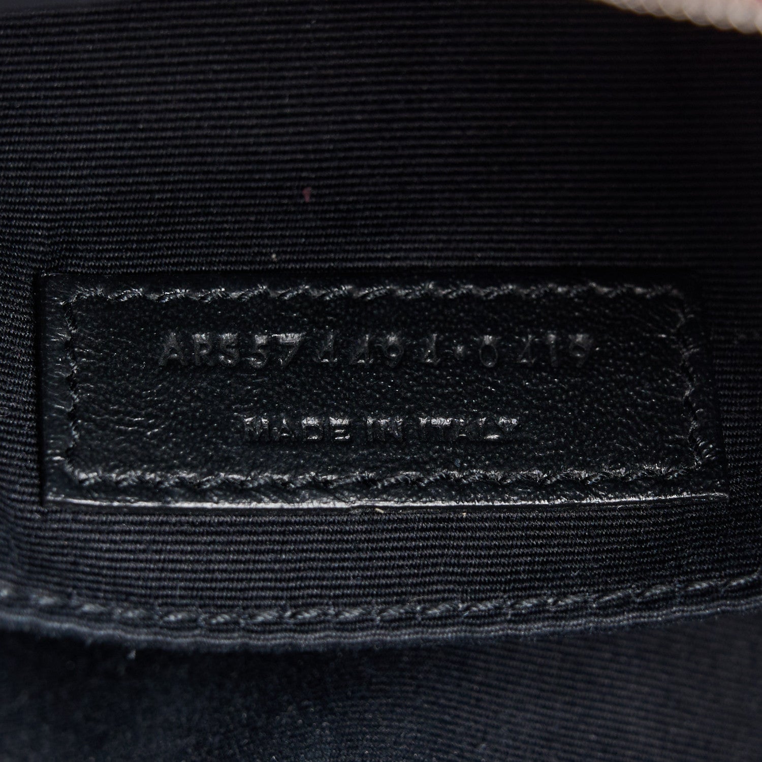 Saint Laurent Calfskin Monogram Star Lou Camera Bag Fuchsia 7 of 10