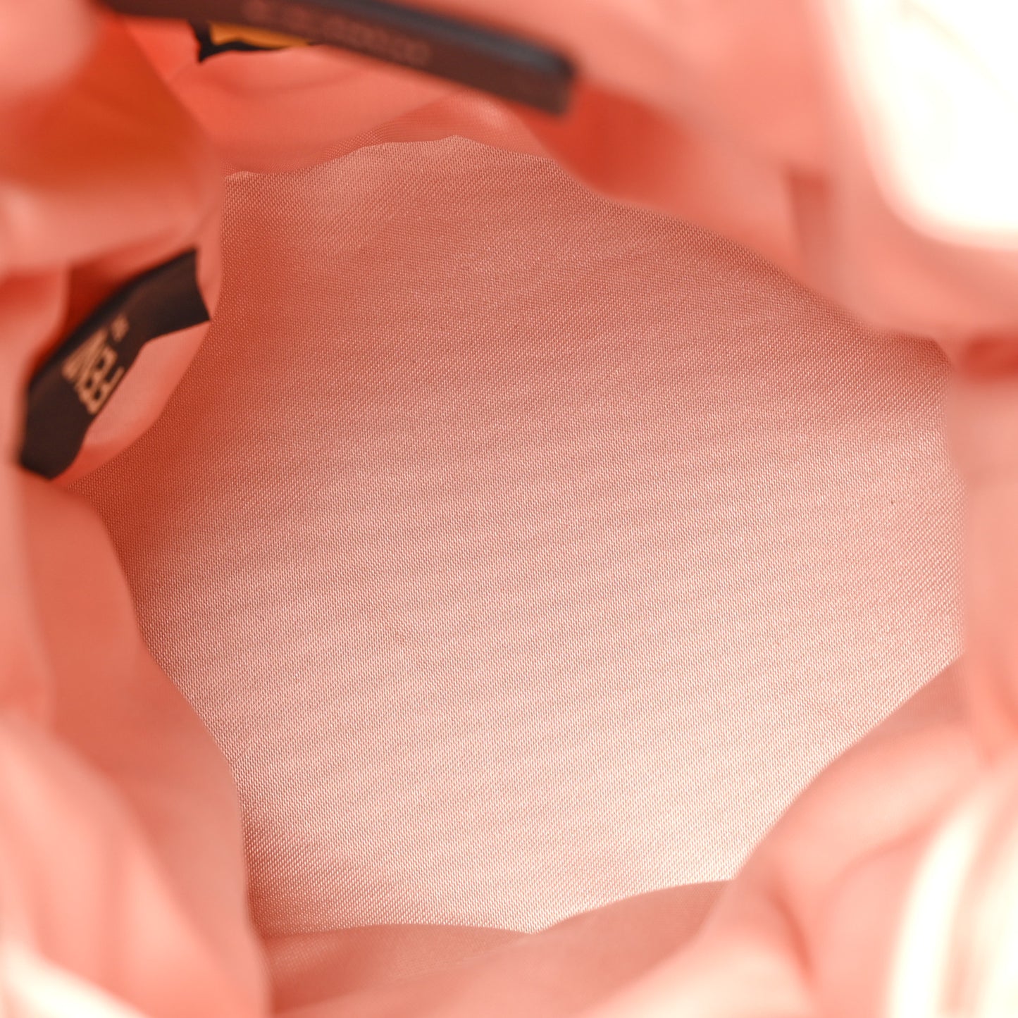 Nylon Ninfa Vitello King Cuoio Mini Mon Tresor Bucket Bag Baby Pink