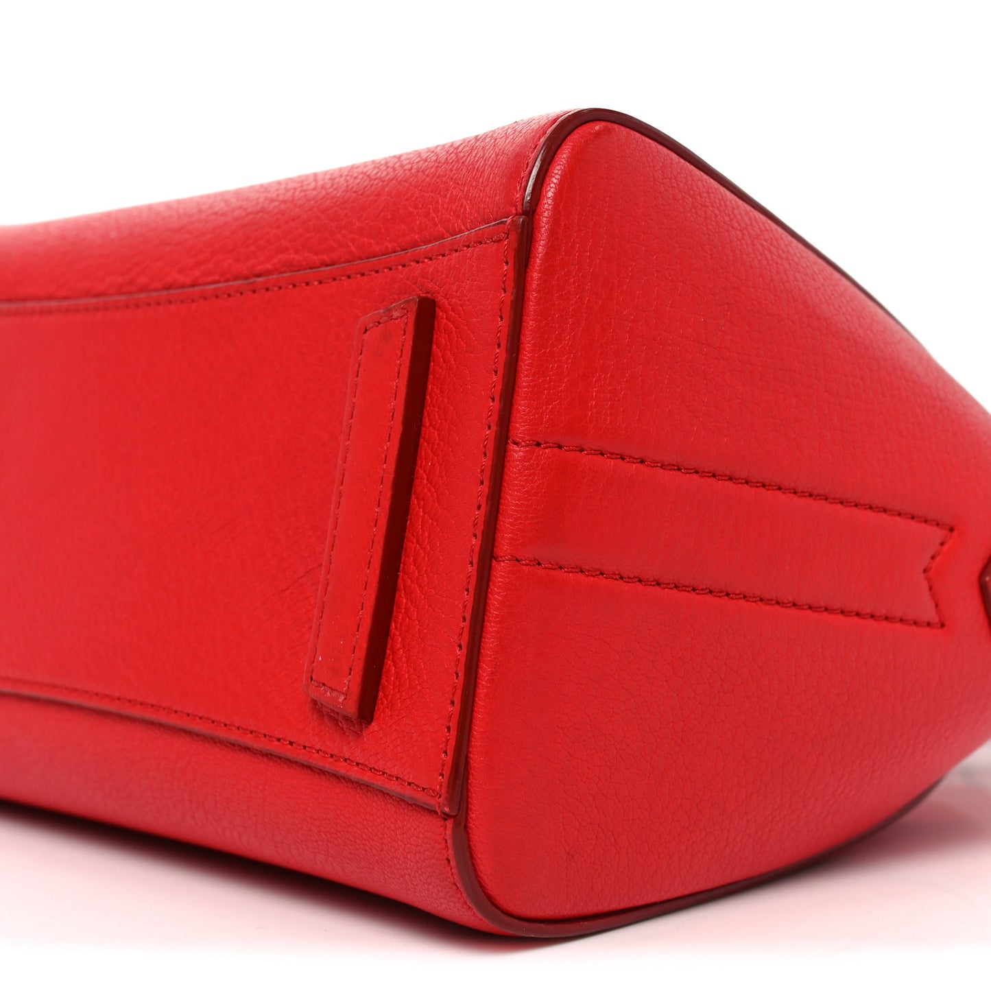 Sugar Goatskin Mini Antigona Red