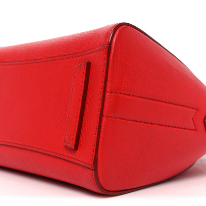 Givenchy Sugar Goatskin Mini Antigona Red 10 of 10