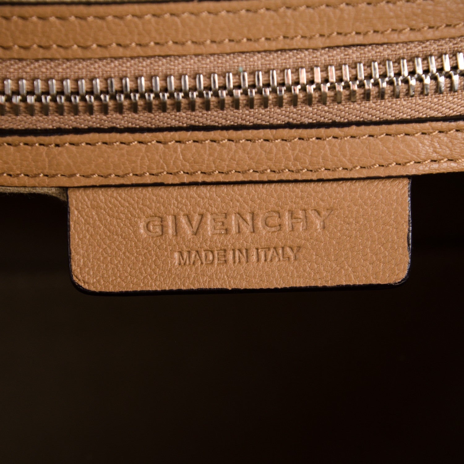Givenchy Sugar Goatskin Medium Tri-Color Antigona Beige Camel Brown 6 of 7