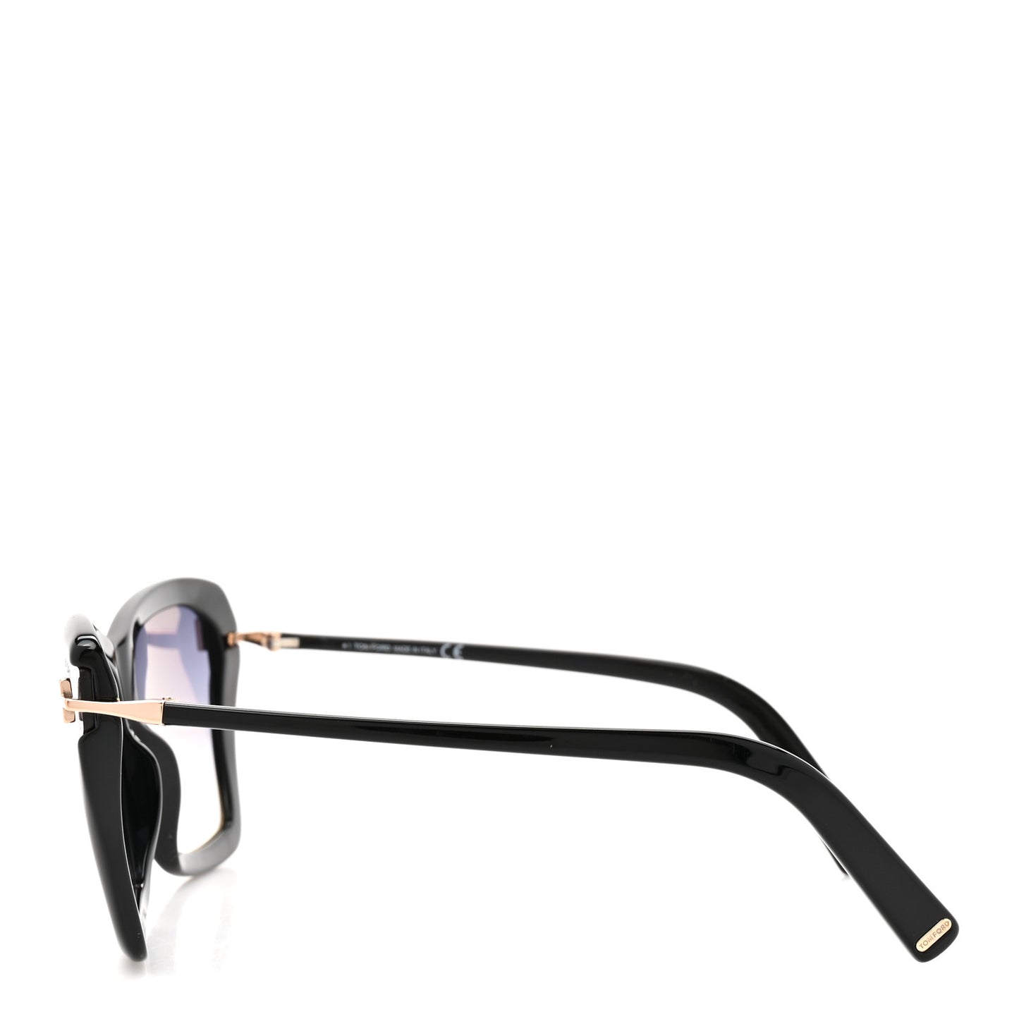 Leah Cat Eye Sunglasses TF849 Black