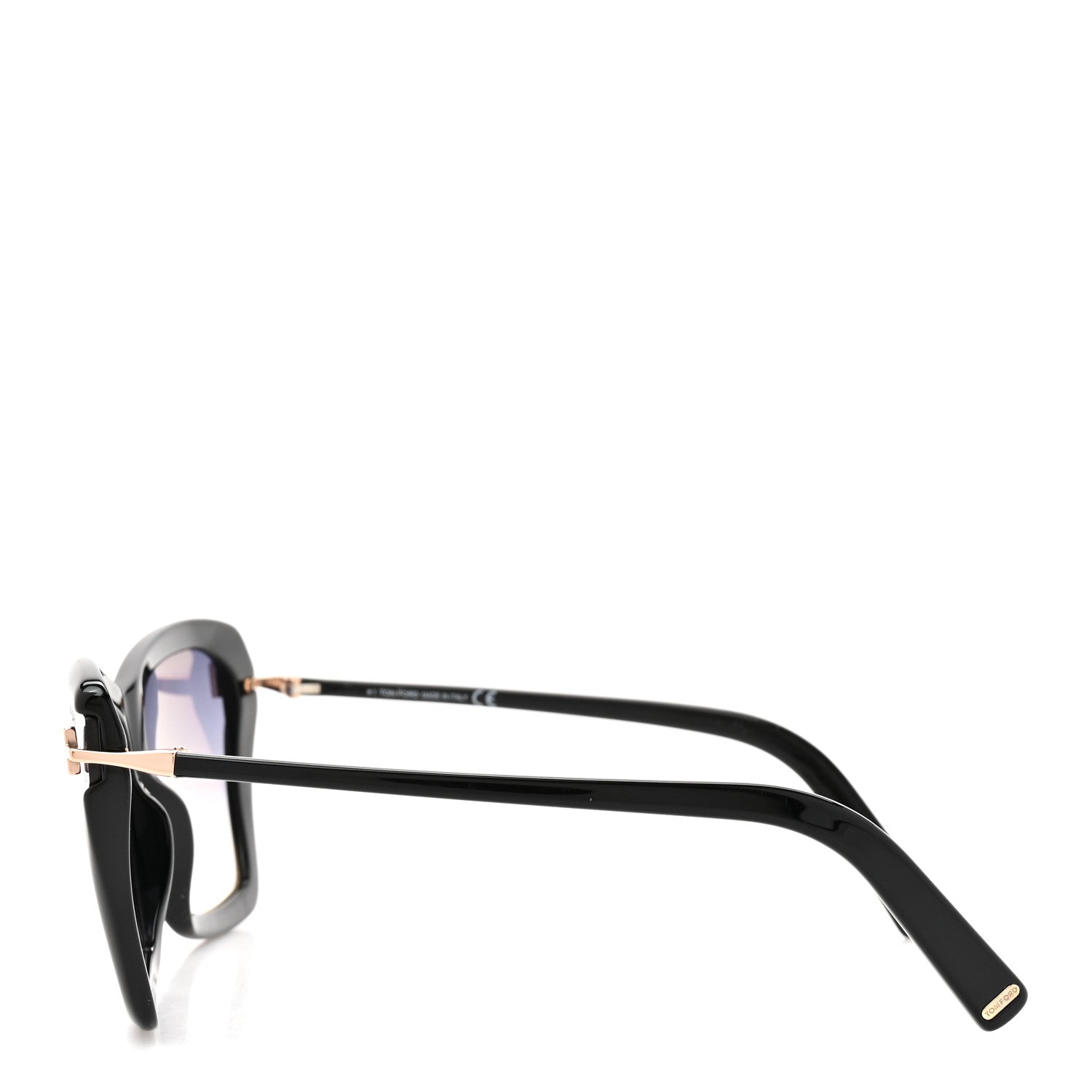 Tom Ford Leah Cat Eye Sunglasses TF849 Black 3 of 7