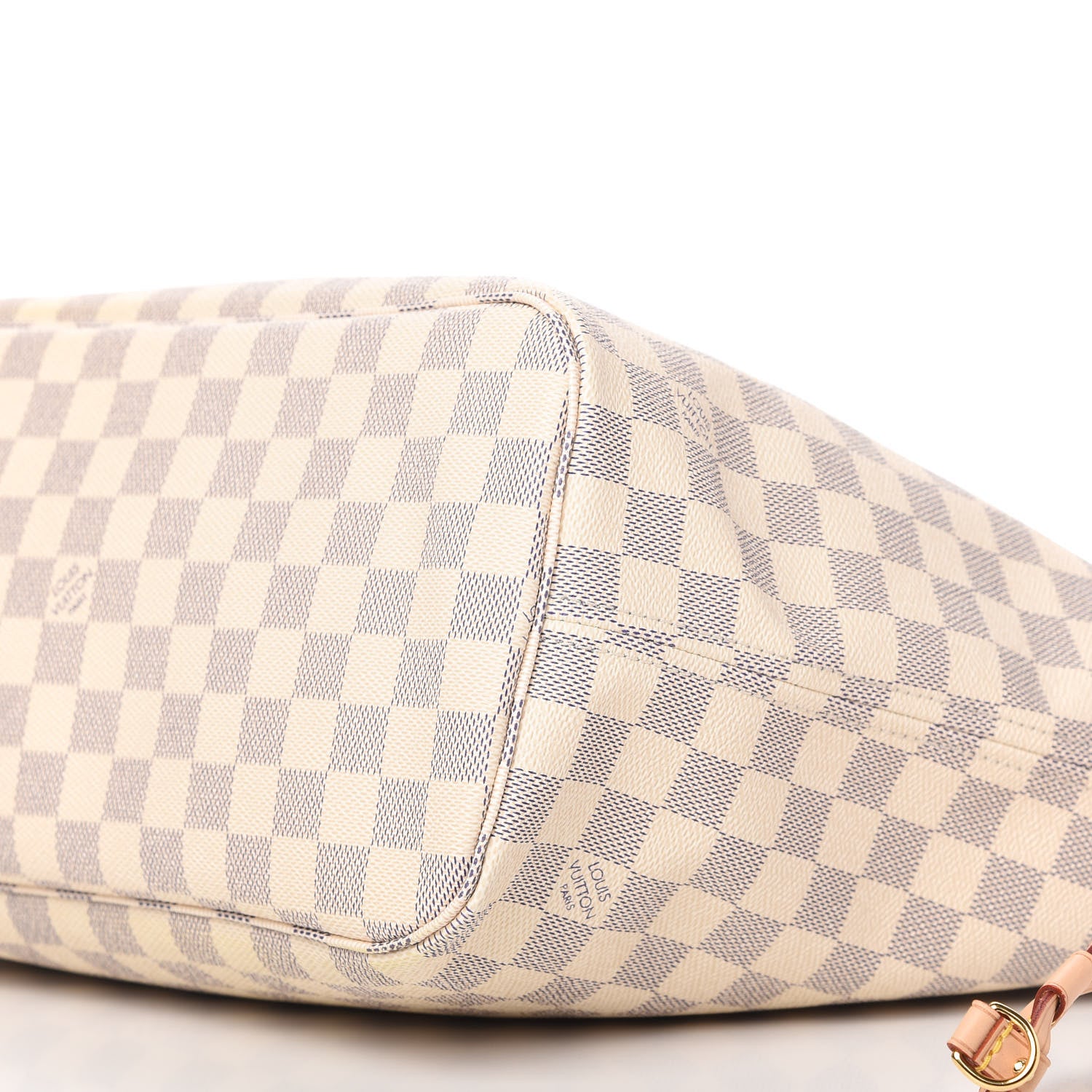 Louis Vuitton Damier Azur Neo Neverfull MM Rose Ballerine 7 of 12