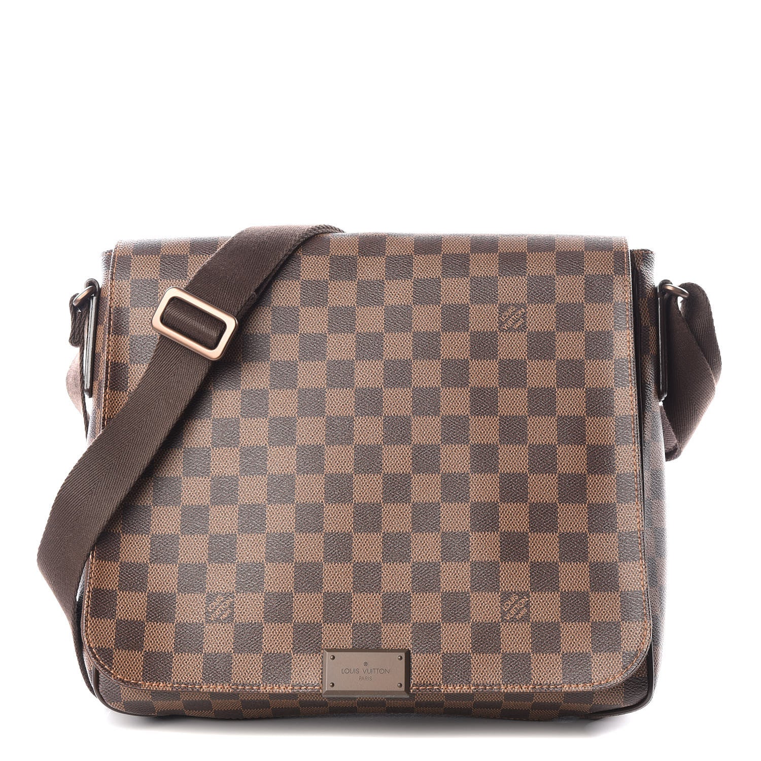 Louis Vuitton Damier Ebene District MM 1 of 9