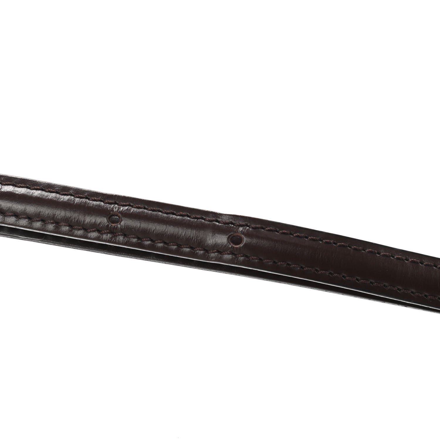 Louis Vuitton Calfskin 16mm Adjustable Shoulder Strap Brown 3 of 3