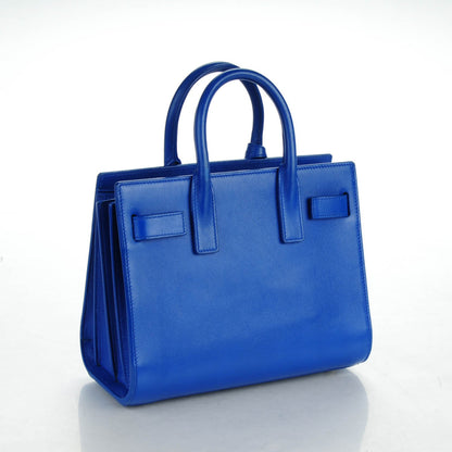 Saint Laurent Calfskin Nano Sac De Jour Royal Blue 3 of 6