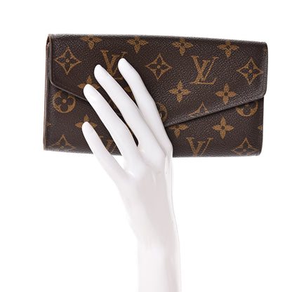 Louis Vuitton Monogram Sarah Wallet NM 2 of 11