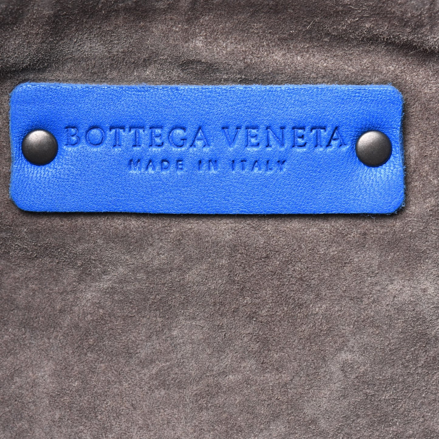 Nappa Intrecciato Pillow Crossbody Messenger Signal Blue