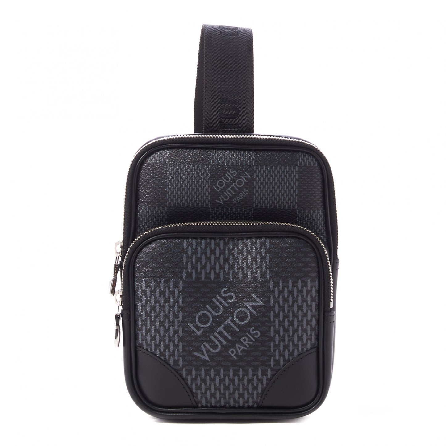Damier Graphite 3D Amazone Sling Bag Black
