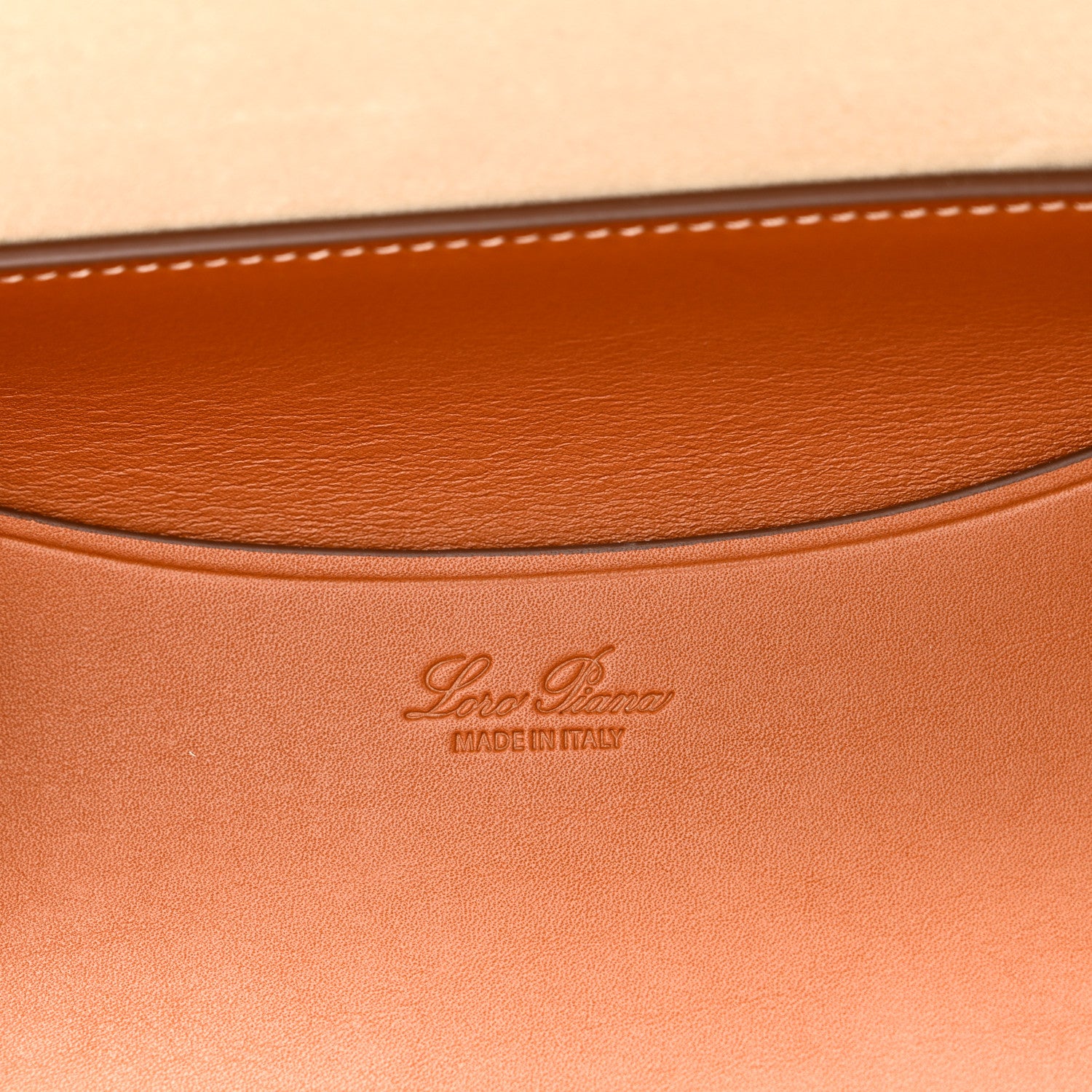 Loro Piana Calfskin L32 Loom Bag Warm Tan 7 of 11