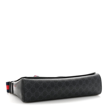 Gucci GG Supreme Monogram Night Courrier Flap Messenger Black Multicolor 4 of 10