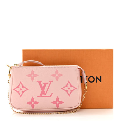 Louis Vuitton Empreinte Monogram Giant By The Pool Mini Pochette Accessories Bouton De Rose 3 of 7