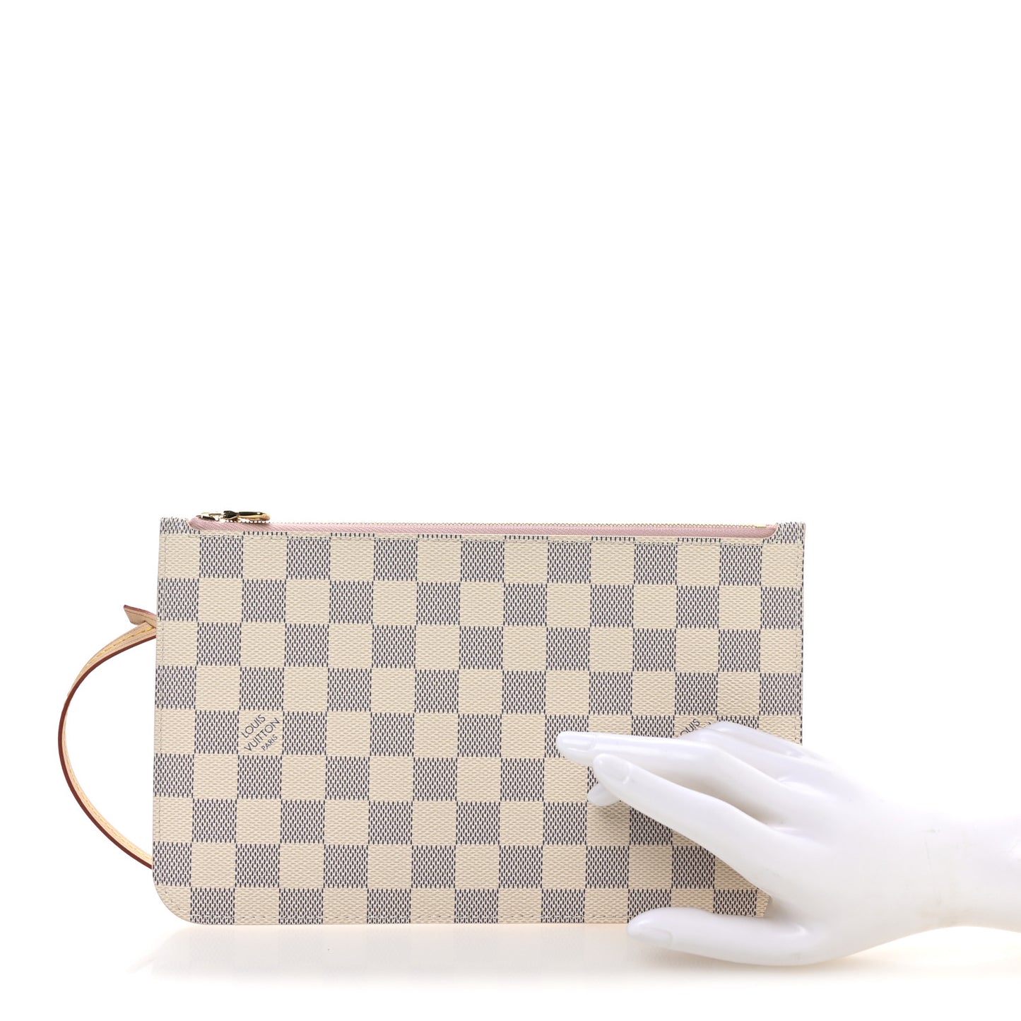 Damier Azur Neverfull MM GM Pochette Rose Ballerine